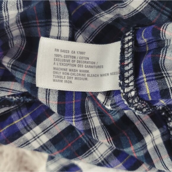 GapBody Classic Plaid PJ Bottoms - Picture 3 of 7